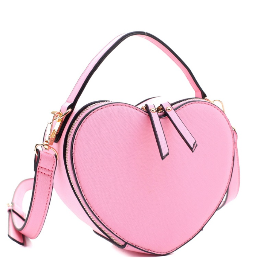 Boxy Heart Shaped Purse